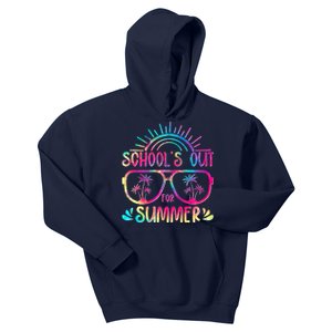 School's Out For Summer Tie Dye Kids Hoodie