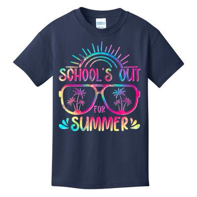 School's Out For Summer Tie Dye Kids T-Shirt