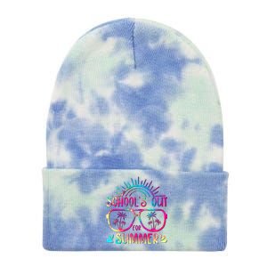 School's Out For Summer Tie Dye Tie Dye 12in Knit Beanie