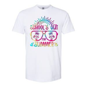 School's Out For Summer Tie Dye Softstyle CVC T-Shirt