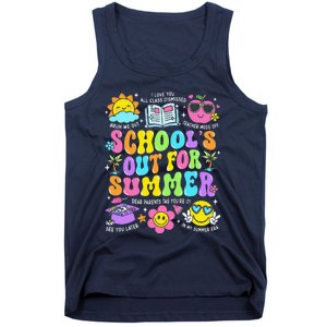 Schools Out For Summer Graduation Last Day Of School Teacher Tank Top