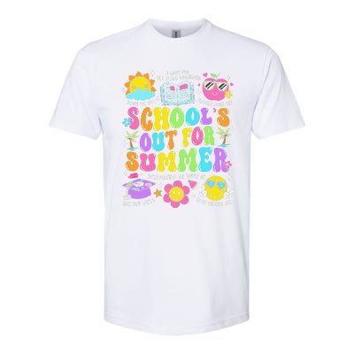 Schools Out For Summer Graduation Last Day Of School Teacher Softstyle® CVC T-Shirt