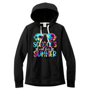 Schools Out For Summer Last Day Of School Student Teacher Women's Fleece Hoodie