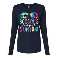 Schools Out For Summer Last Day Of School Student Teacher Womens Cotton Relaxed Long Sleeve T-Shirt