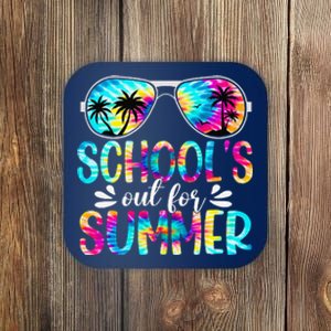 Schools Out For Summer Last Day Of School Student Teacher Coaster