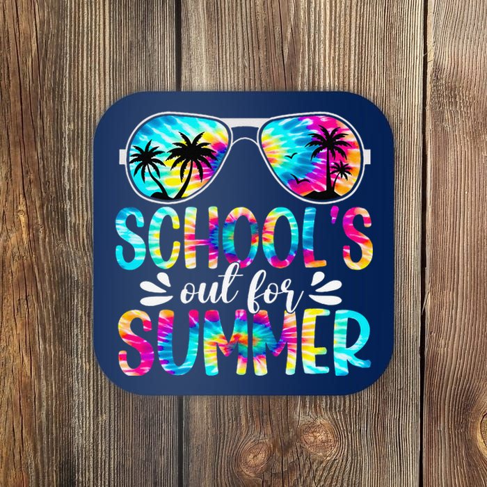 Schools Out For Summer Last Day Of School Student Teacher Coaster