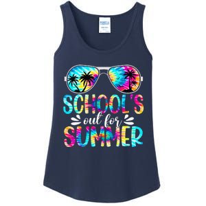 Schools Out For Summer Last Day Of School Student Teacher Ladies Essential Tank