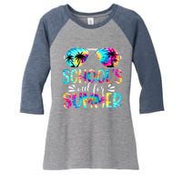 Schools Out For Summer Last Day Of School Student Teacher Women's Tri-Blend 3/4-Sleeve Raglan Shirt