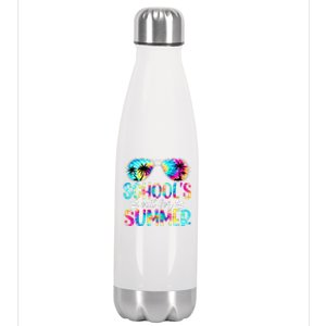 Schools Out For Summer Last Day Of School Student Teacher Stainless Steel Insulated Water Bottle