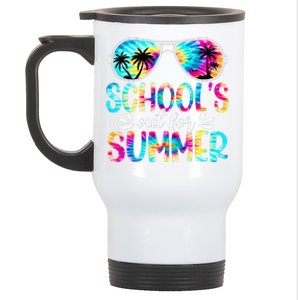 Schools Out For Summer Last Day Of School Student Teacher Stainless Steel Travel Mug