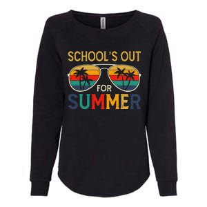 Schools Out For Summer Retro Last Day Of School Teacher Boy Womens California Wash Sweatshirt