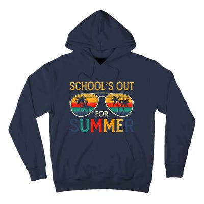 Schools Out For Summer Retro Last Day Of School Teacher Boy Tall Hoodie