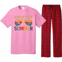 Schools Out For Summer Retro Last Day Of School Teacher Boy Pajama Set