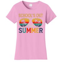 Schools Out For Summer Retro Last Day Of School Teacher Boy Women's T-Shirt