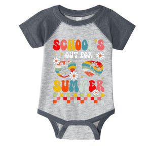 Schools Out For Summer Last Day Of School Teacher Infant Baby Jersey Bodysuit