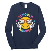 Schools Out For Summer Teacher Students Last Day Of School Long Sleeve Shirt