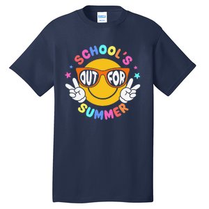 Schools Out For Summer Teacher Students Last Day Of School Tall T-Shirt