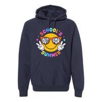 Schools Out For Summer Teacher Students Last Day Of School Premium Hoodie