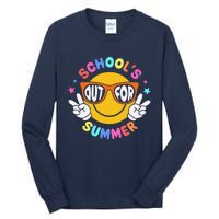 Schools Out For Summer Teacher Students Last Day Of School Tall Long Sleeve T-Shirt