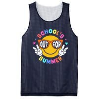 Schools Out For Summer Teacher Students Last Day Of School Mesh Reversible Basketball Jersey Tank