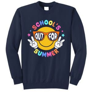 Schools Out For Summer Teacher Students Last Day Of School Tall Sweatshirt