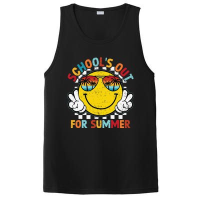 Schools Out For Summer Last Day Of School Teacher PosiCharge Competitor Tank