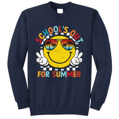 Schools Out For Summer Last Day Of School Teacher Tall Sweatshirt