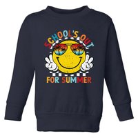 Schools Out For Summer Last Day Of School Teacher Toddler Sweatshirt