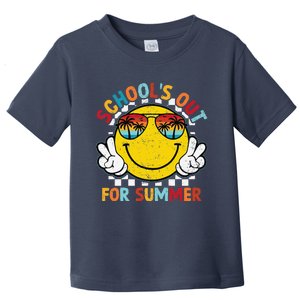 Schools Out For Summer Last Day Of School Teacher Toddler T-Shirt