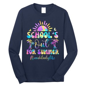 SchoolS Out For Summer Lunch Lady Life Last Day Of School Long Sleeve Shirt