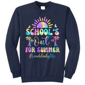 SchoolS Out For Summer Lunch Lady Life Last Day Of School Sweatshirt