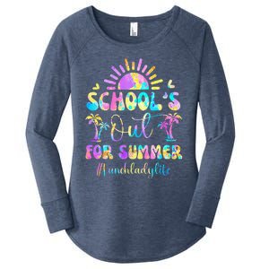 SchoolS Out For Summer Lunch Lady Life Last Day Of School Women's Perfect Tri Tunic Long Sleeve Shirt