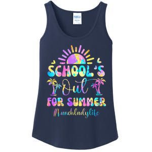 SchoolS Out For Summer Lunch Lady Life Last Day Of School Ladies Essential Tank