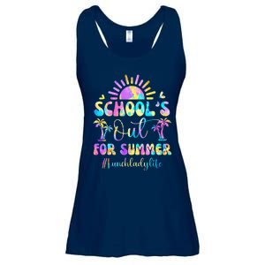 SchoolS Out For Summer Lunch Lady Life Last Day Of School Ladies Essential Flowy Tank