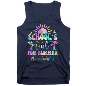 SchoolS Out For Summer Lunch Lady Life Last Day Of School Tank Top