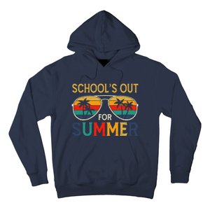 Schools Out For Summer Retro Last Day Of School Teacher Boy Hoodie