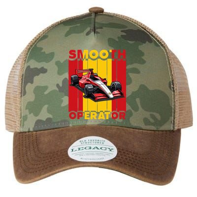 Smooth Operator Formula Racing Spain Flag Fast Cars Legacy Tie Dye Trucker Hat