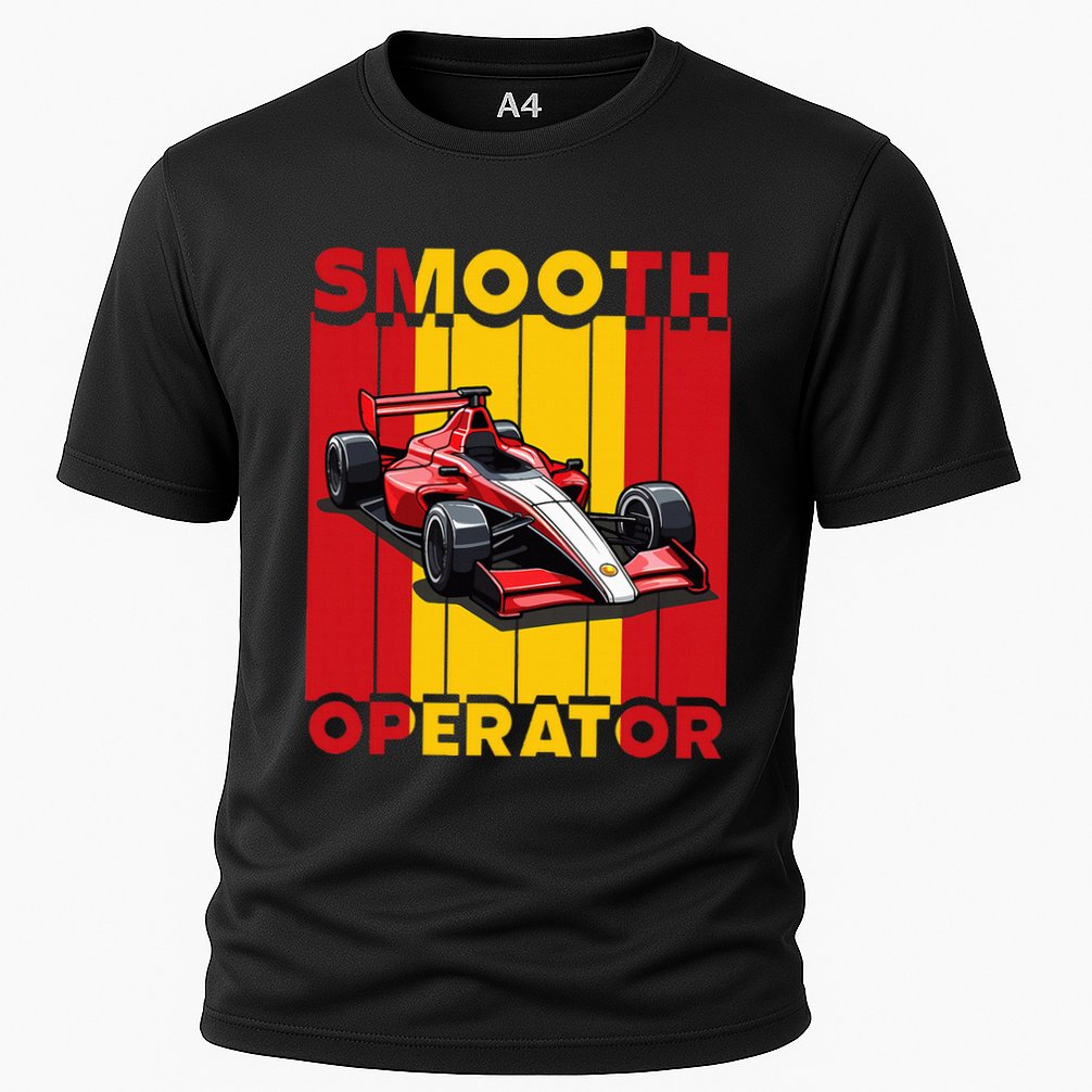 Smooth Operator Formula Racing Spain Flag Fast Cars Performance Shirt
