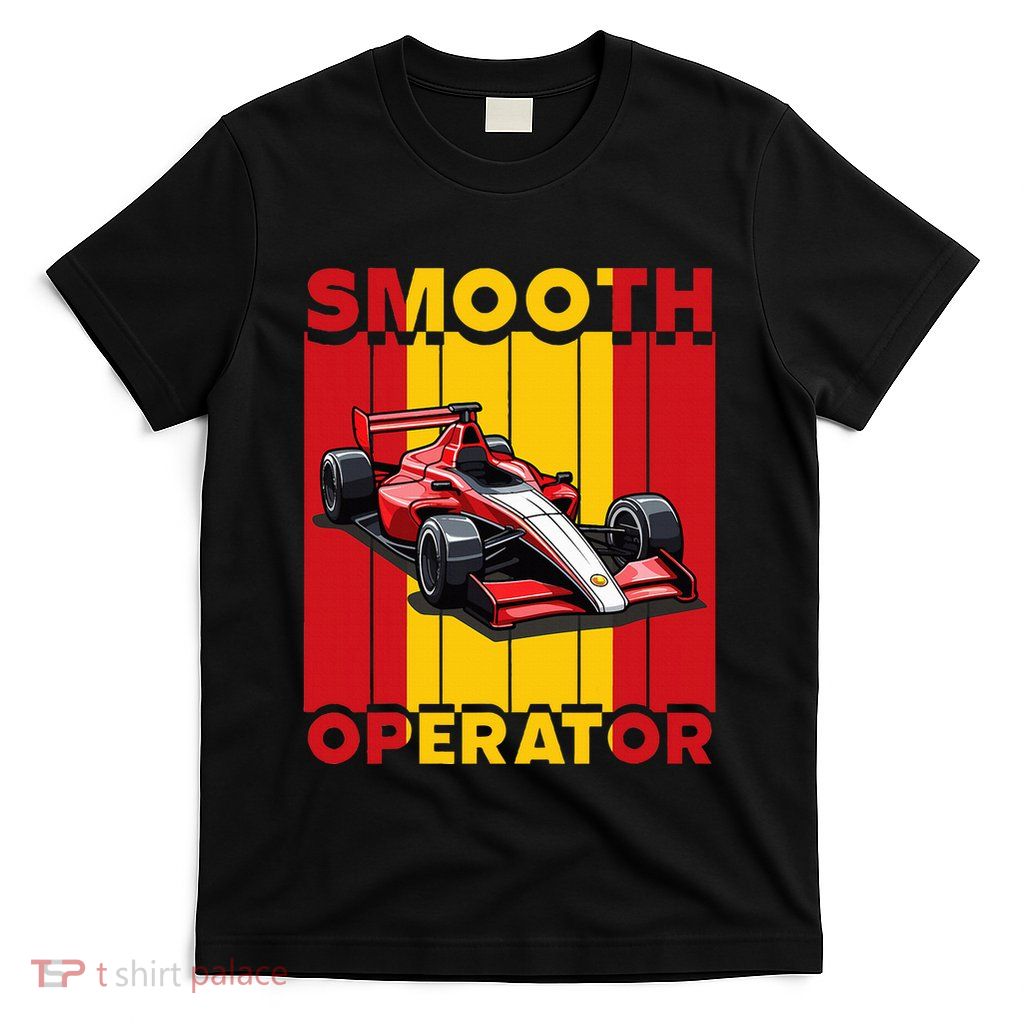 Smooth Operator Formula Racing Spain Flag Fast Cars T-Shirt