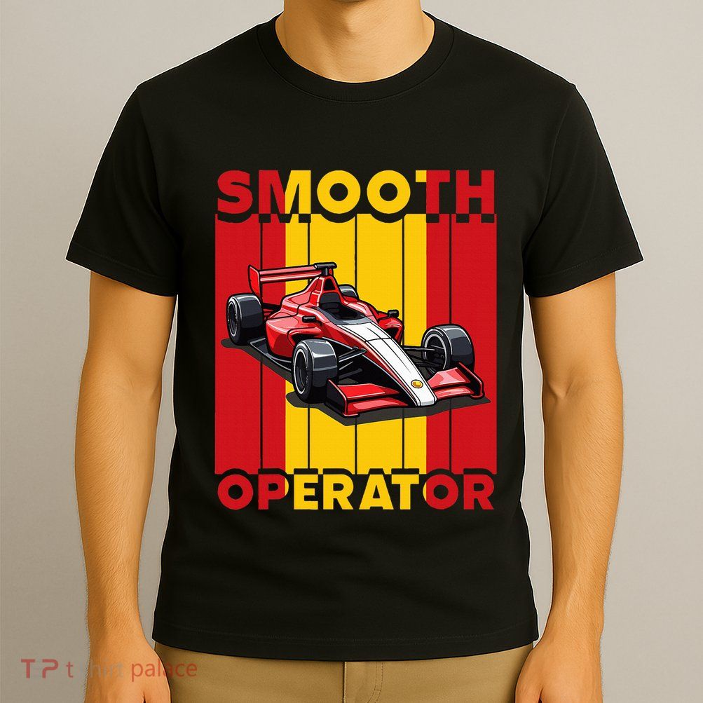 Smooth Operator Formula Racing Spain Flag Fast Cars T-Shirt