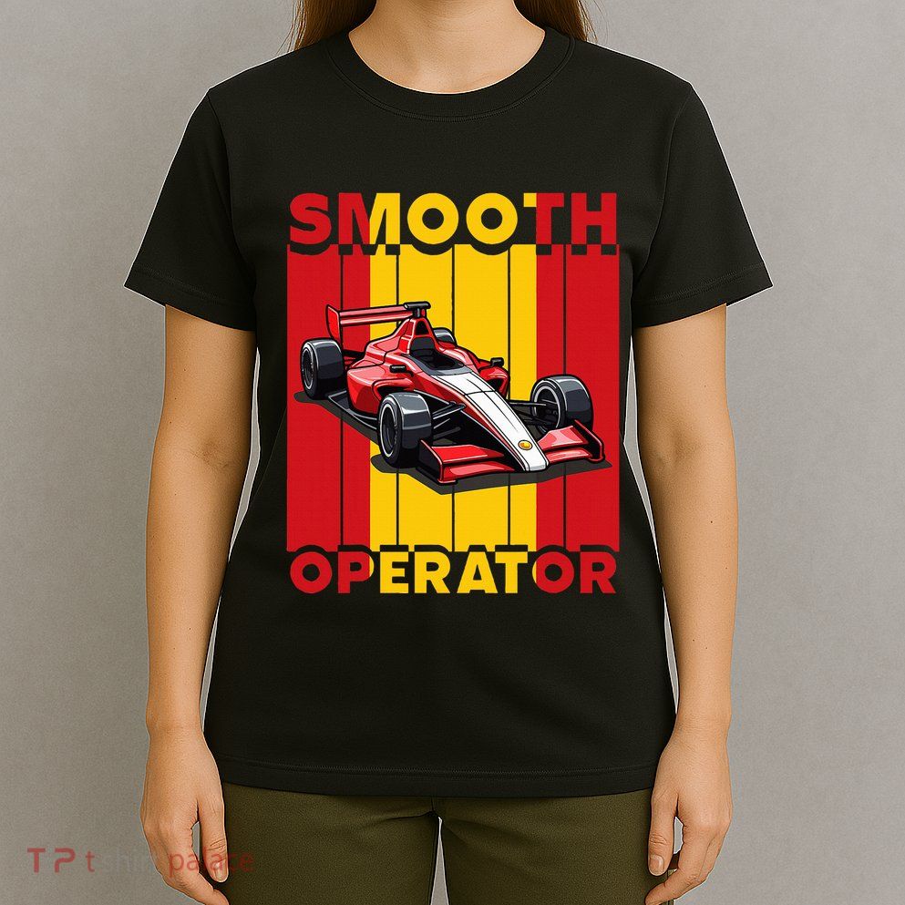 Smooth Operator Formula Racing Spain Flag Fast Cars T-Shirt