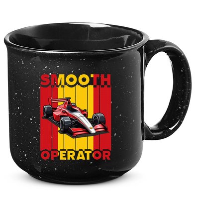 Smooth Operator Formula Racing Spain Flag Fast Cars 15oz Campfire Ceramic Mug