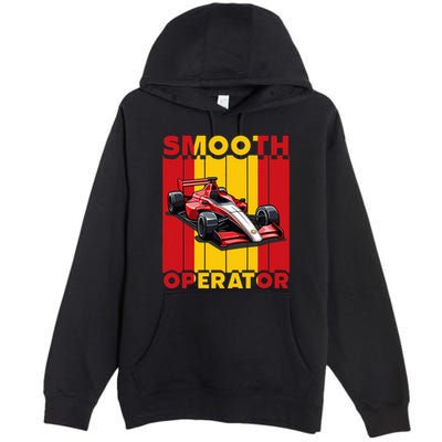 Smooth Operator Formula Racing Spain Flag Fast Cars Premium Pullover Hoodie