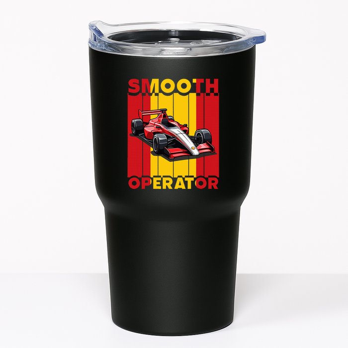 Smooth Operator Formula Racing Spain Flag Fast Cars Tumbler