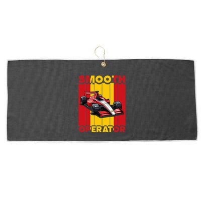 Smooth Operator Formula Racing Spain Flag Fast Cars Large Microfiber Waffle Golf Towel