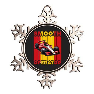 Smooth Operator Formula Racing Spain Flag Fast Cars Metallic Star Ornament