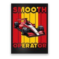 Smooth Operator Formula Racing Spain Flag Fast Cars Poster