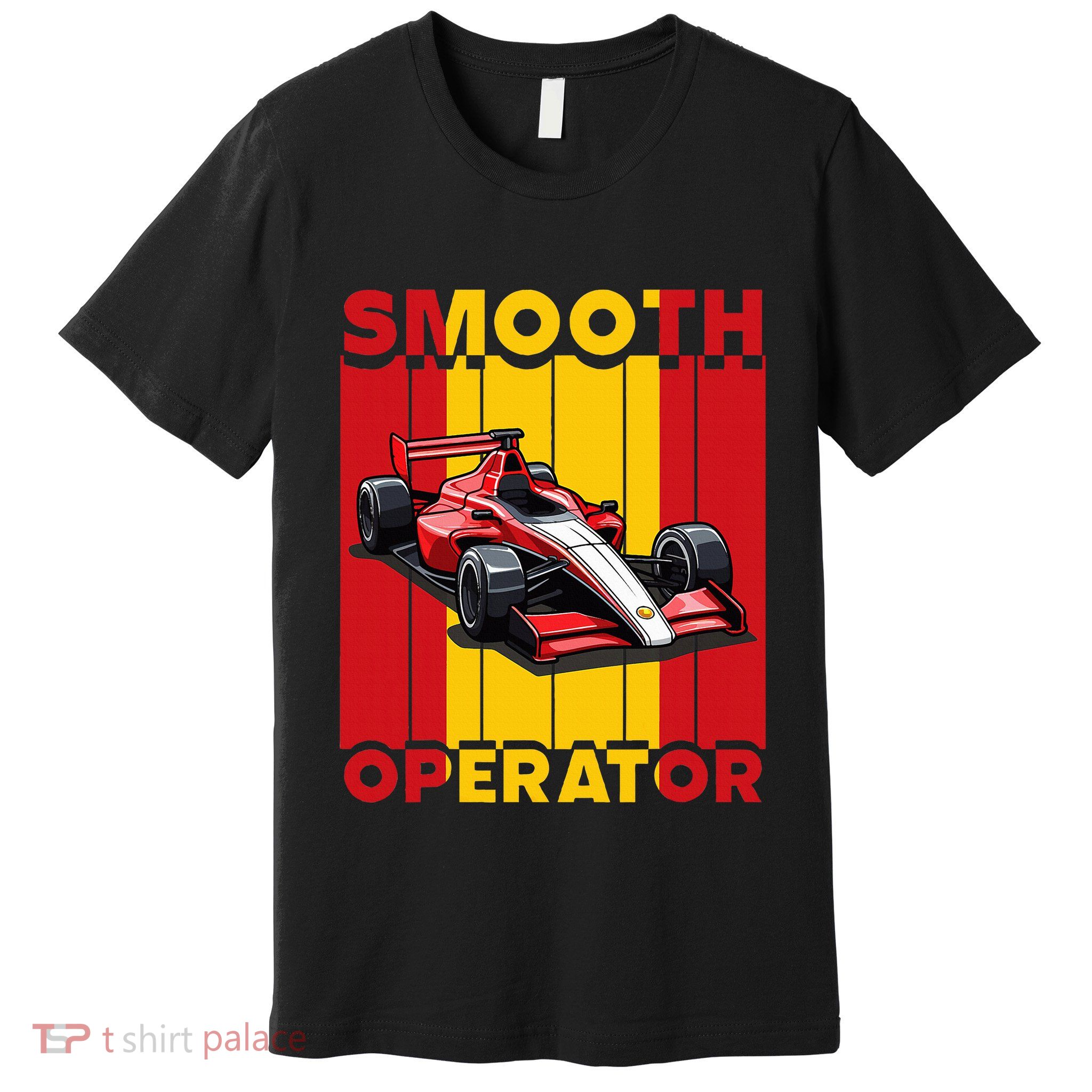 Smooth Operator Formula Racing Spain Flag Fast Cars Premium T-Shirt