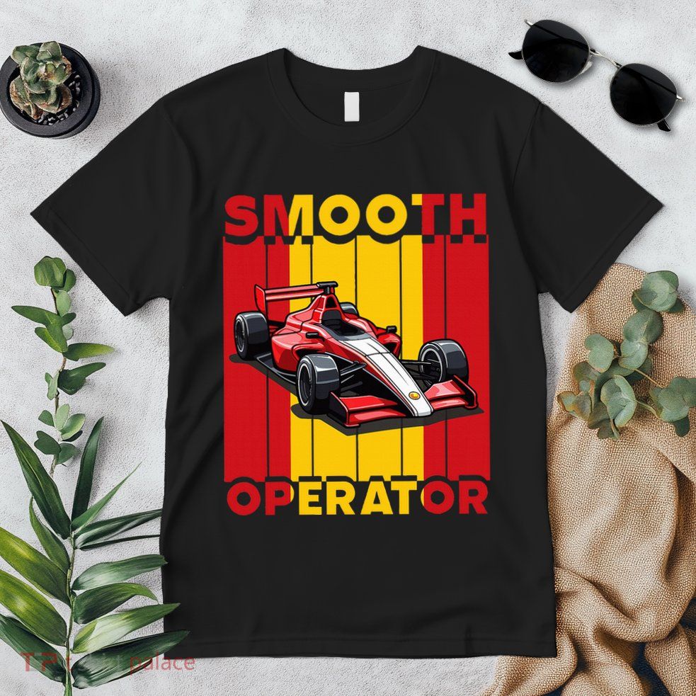 Smooth Operator Formula Racing Spain Flag Fast Cars Premium T-Shirt