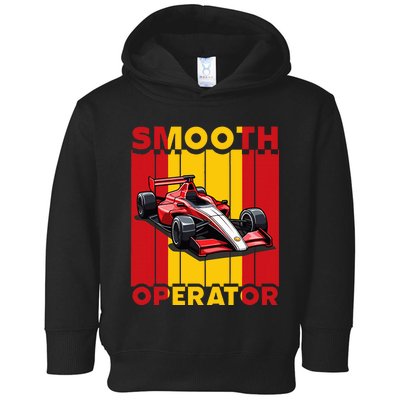 Smooth Operator Formula Racing Spain Flag Fast Cars Toddler Hoodie